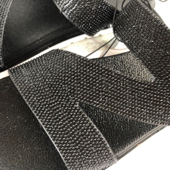 West Loop Slip On Women’s Sandal Size Small 5/6 NWT Black Soft - Picture 5 of 16